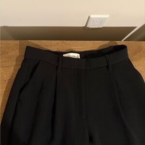 Black High-Waisted Trousers